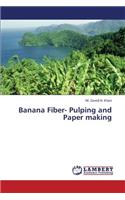 Banana Fiber- Pulping and Paper making