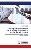 Training & Development Practices in Microfinance Institutions in Kenya