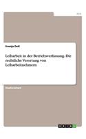 Leiharbeit in der Betriebsverfassung. Die rechtliche Verortung von Leiharbeitnehmern: (German)