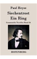 Siechentrost / Ein Ring: Gesammelte Novellen Band 26