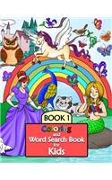 Coloring and Word Search Book for Kids