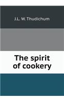 The Spirit of Cookery