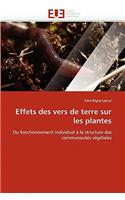 Effets Des Vers de Terre Sur Les Plantes