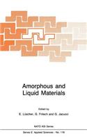 Amorphous and Liquid Materials