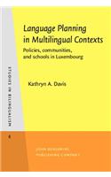 Language Planning in Multilingual Contexts