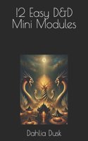 12 Easy D&D Mini Modules