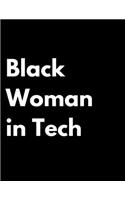 Black Woman in Tech: 2020 Weekly and Monthly Calendar - Large (8.5" x 11") Calendar and Goal Pages for January - December