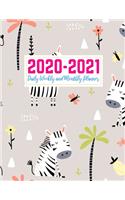 2020-2021 Daily Weekly and Monthly Planner