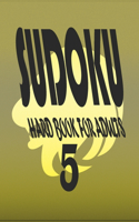 sudoku hard book for adults 5