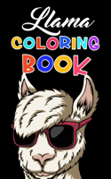 Llama Coloring Book