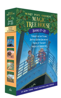 Magic Tree House Books 17-20 Boxed Set: The Mystery of the Enchanted Dog(Magic Tree House)