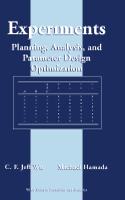 Experiments: Planning, Analysis and Parameter Design Optimization(Wiley Series in Probability and Statistics)