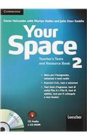 Your Space Level 2 Teacher's Tests and Resource Book with Audio CD/CD-ROM Italian Edition