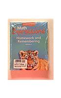 Math Expressions: Homework and Remembering (2 Volumes) Grade 2(Math Expressions)