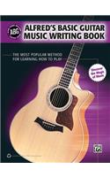 Alfred's Basic Guitar Music Writing Book