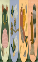 Pocket Note Set of 4 Mini-Pads: Woodland Creatures