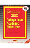 College Level Academic Skills Test (Clast): Volume 111