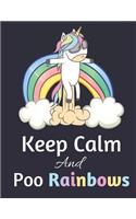 Keep Calm and Poo Rainbows