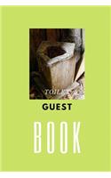 Toilet Guest Book