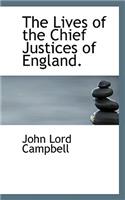 The Lives of the Chief Justices of England.