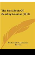 First Book Of Reading Lessons (1841)