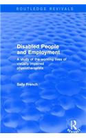 Disabled People and Employment