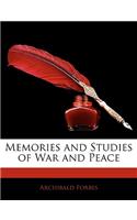 Memories and Studies of War and Peace