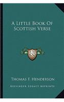 A Little Book Of Scottish Verse