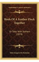 Birds of a Feather Flock Together