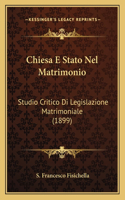 Chiesa E Stato Nel Matrimonio