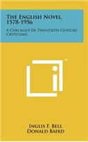The English Novel, 1578-1956