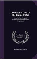 Geothermal Data Of The United States