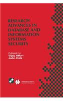Research Advances in Database and Information Systems Security: Ifip Tc11 Wg11.3 Thirteenth Working Conference on Database Security July 25-28, 1999, Seattle, Washington, USA