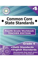 Fourth Grade Common Core Workbook - Teacher Edition