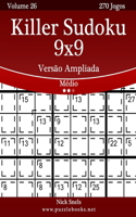 Killer Sudoku 9x9 Versão Ampliada - Médio - Volume 26 - 270 Jogos