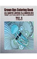 Grown Ups Coloring Book Captivating Patterns Vol. 3