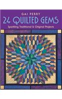 24 Quilted Gems