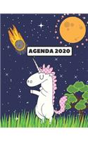 2020 Licorne Agenda Semainier