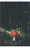 Lined Notebook: Mushroom Forest(2 Lna1s)