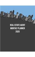 Real Estate Agent Monthly Planner 2020