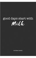 Good Days Start With Milk