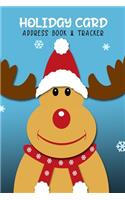 Holiday Card Address Book & Tracker