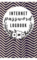 Internet Password Logbook