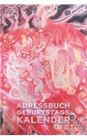 Adressbuch Geburtstagskalender: Ab sofort brauchst du nur noch ein einziges Buch und hast alle Adressen, Telefonnummern und Geburtstage deiner Kontakte auf einen Blick (mit Registe