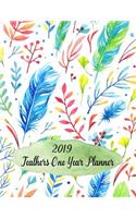 2019 Feathers One Year Planner