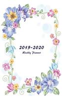 2019-2020 Weekly Planner: Two Year Planner 6 X 9 with To-Do List (Floral Cover Volume 1)