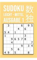 SUDOKU leicht - mittel Ausgabe 1