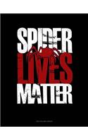 Spider Lives Matter: Unruled Composition Book