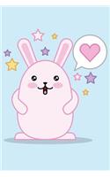 Kawaii Bunny Notebook