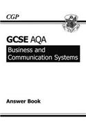 GCSE Business & Communication Systems AQA Answers (for Workbook) (A*-G course)